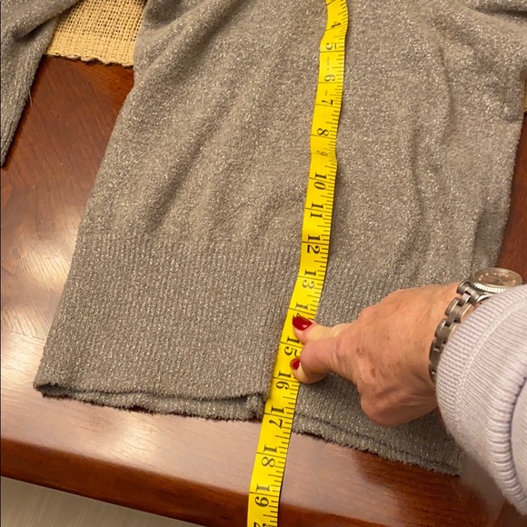 Sparkly cowl neck cache sweater - Picture 13 of 13